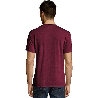 Men's Hanes Ultimate X-Temp FreshIQ Textured Slubbed Super Soft Crewneck Sleep Tee