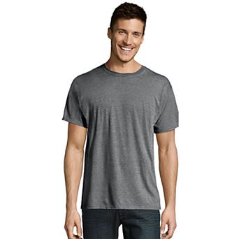 Men's Hanes Ultimate® X-Temp FreshIQ Textured Slubbed Super Soft Crewneck Sleep Tee