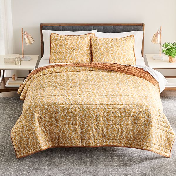 Sonoma Goods for Life Heritage Reversible Cotton Quilted Standard Sham