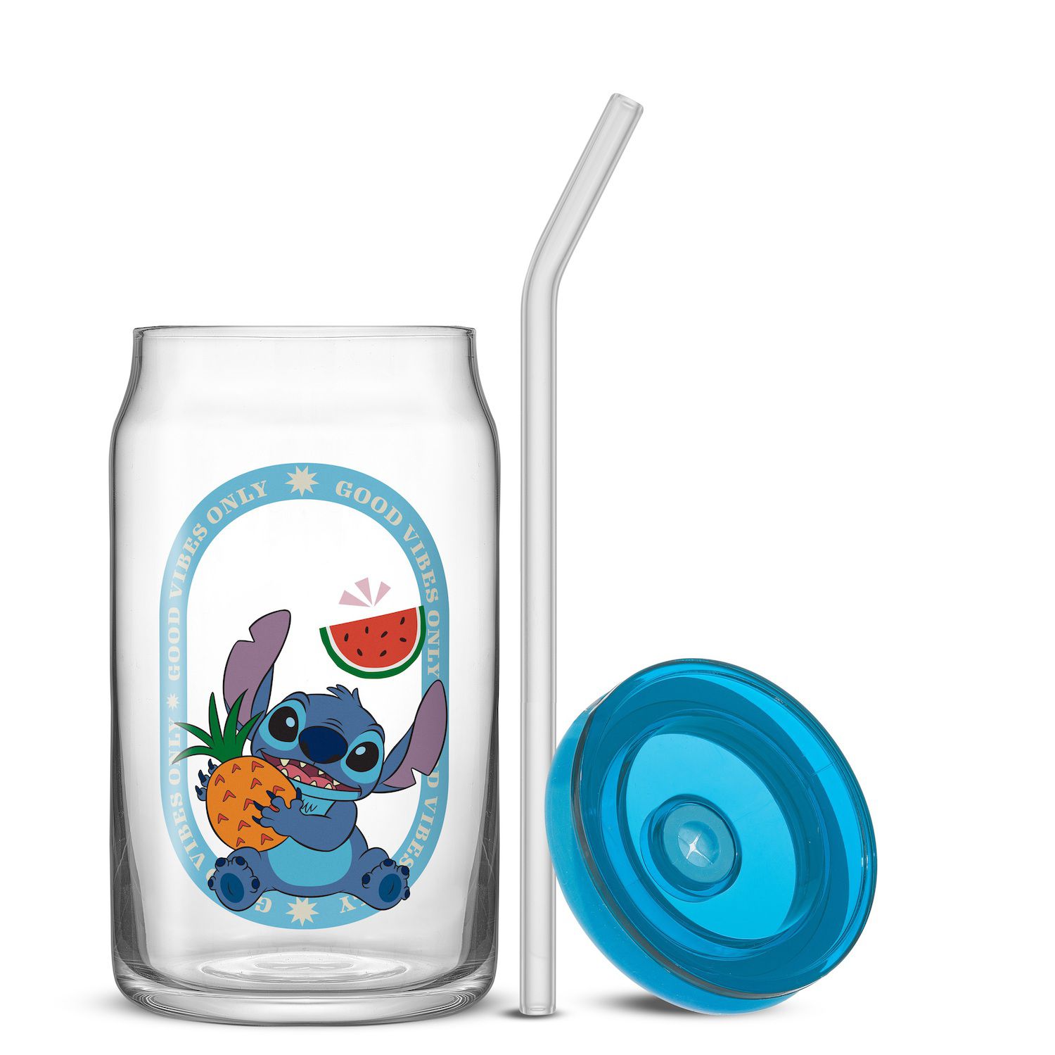 JoyJolt Disney Stitch Tumbler Glasses - Thumbnail 2
