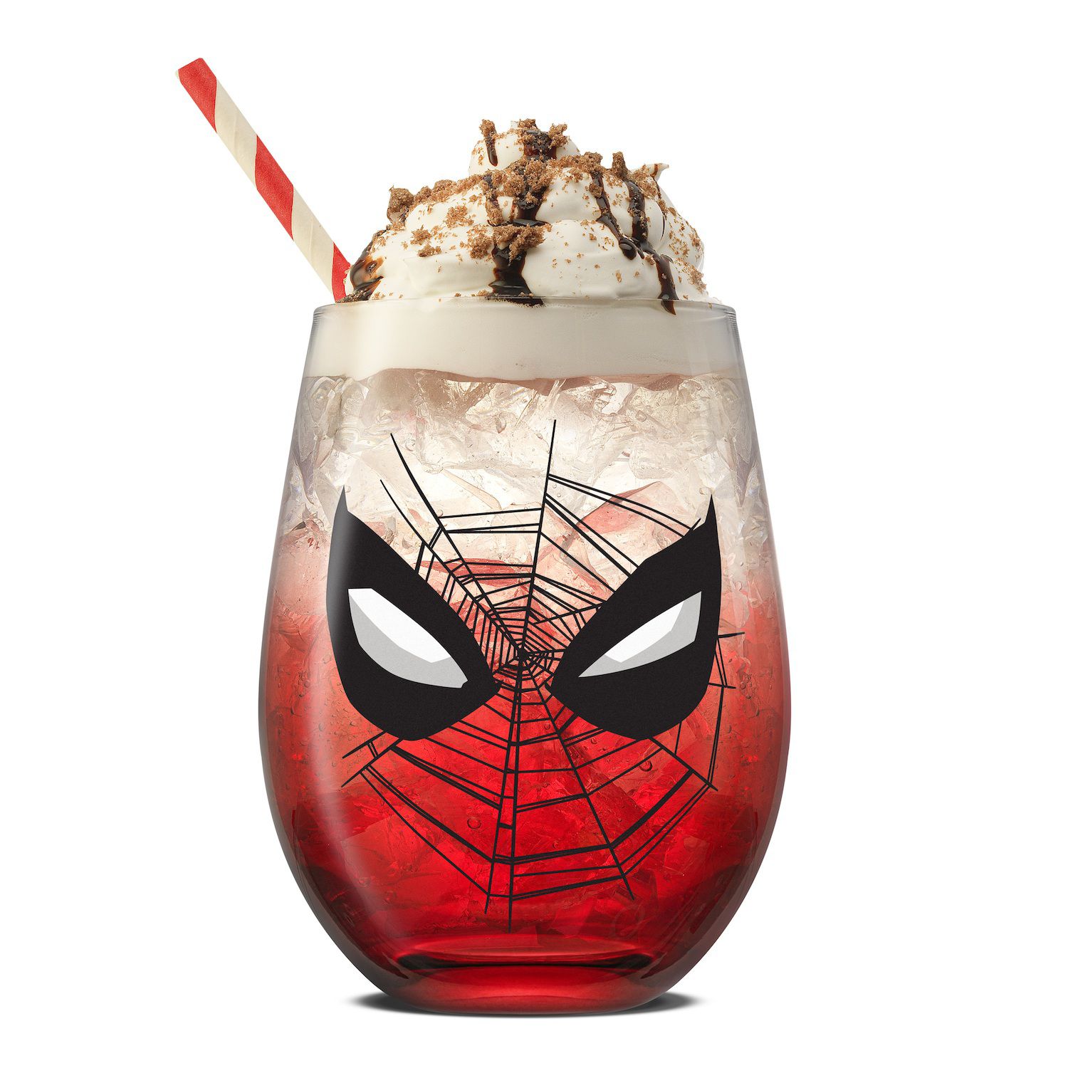 JoyJolt Marvel Spider-Man Drinking Glasses - Thumbnail 2
