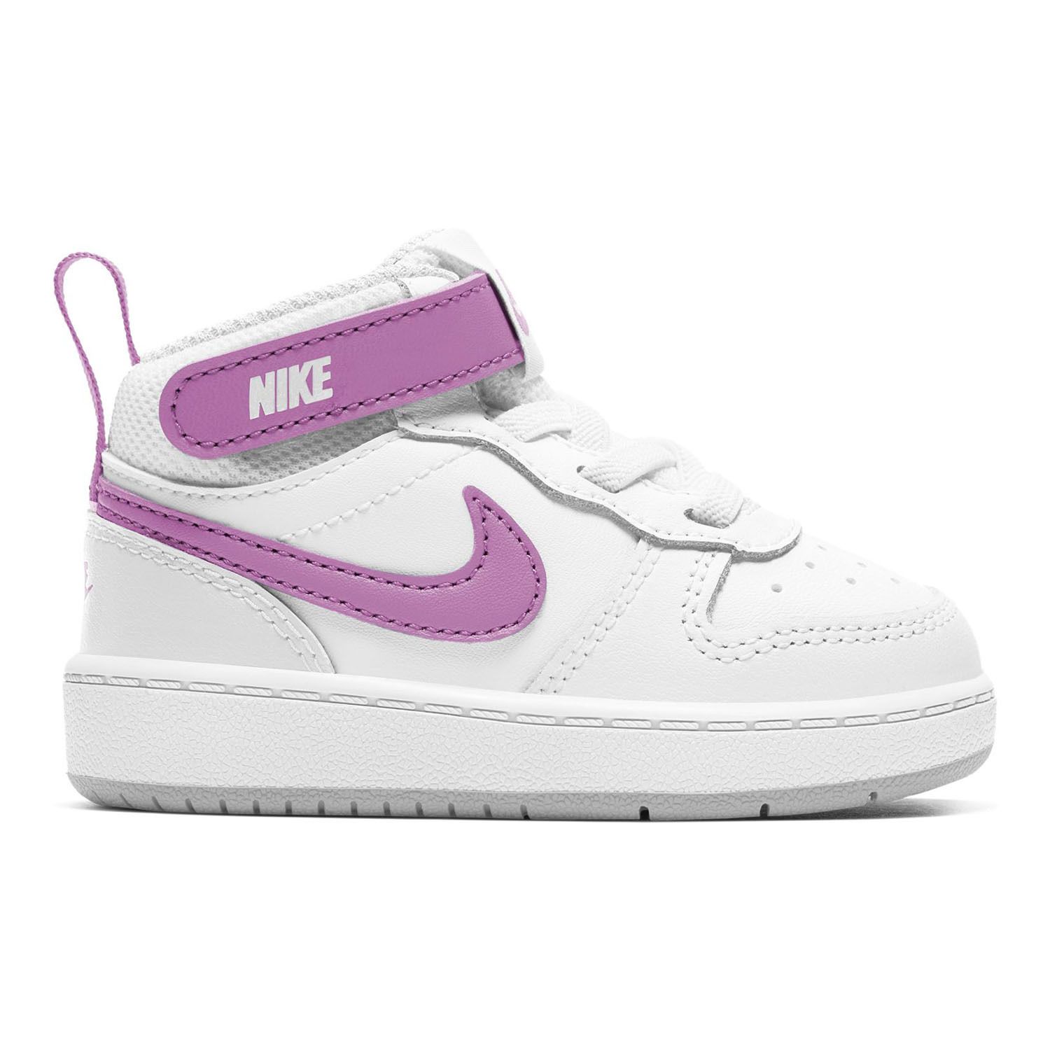 nike court borough mid 2 purple