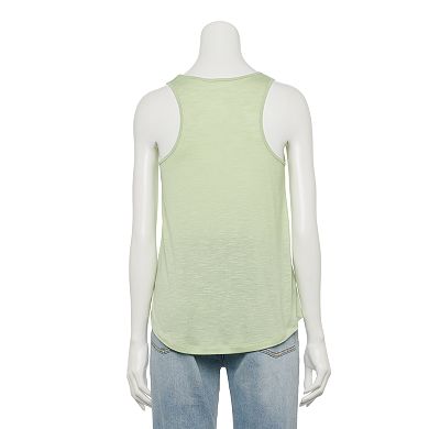 Juniors' SO® Favorite High Neck Tank Top