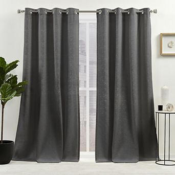 Nicole Miller New York Sawyer Light Filtering 2-panel Window Curtain Set