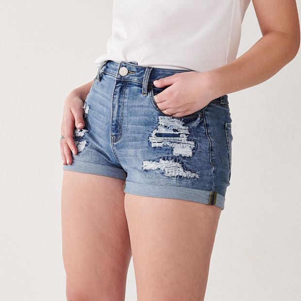 kohls jean shorts juniors