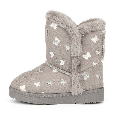 Olivia Miller Trisha Toddler Girls Slipper Boots