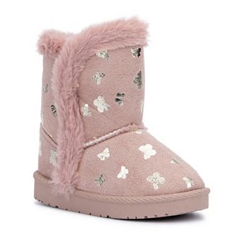 Olivia Miller Trisha Toddler Girls' Slipper Boots