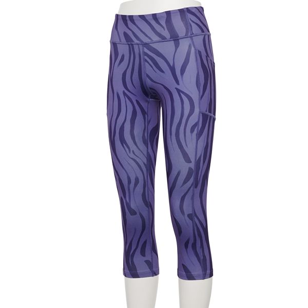 Women's Tek Gear® Side Pocket Midrise Performance Capri Leggings