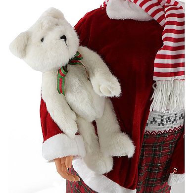 National Tree Company Dancing Mrs. Claus Life-Size Christmas Floor Decor