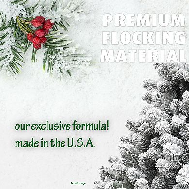 National Tree Company 6.5-ft. Flocked Alaskan Pine Artificial Christmas Tree