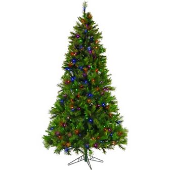 National Tree Company 6.5-ft. Multi-Color Pre-Lit Canyon Pine Artificial Christmas Tree
