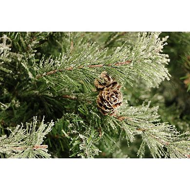 Fraser Farm Hill 6.5 ft. Buffalo Fir Slim Artificial Christmas Tree