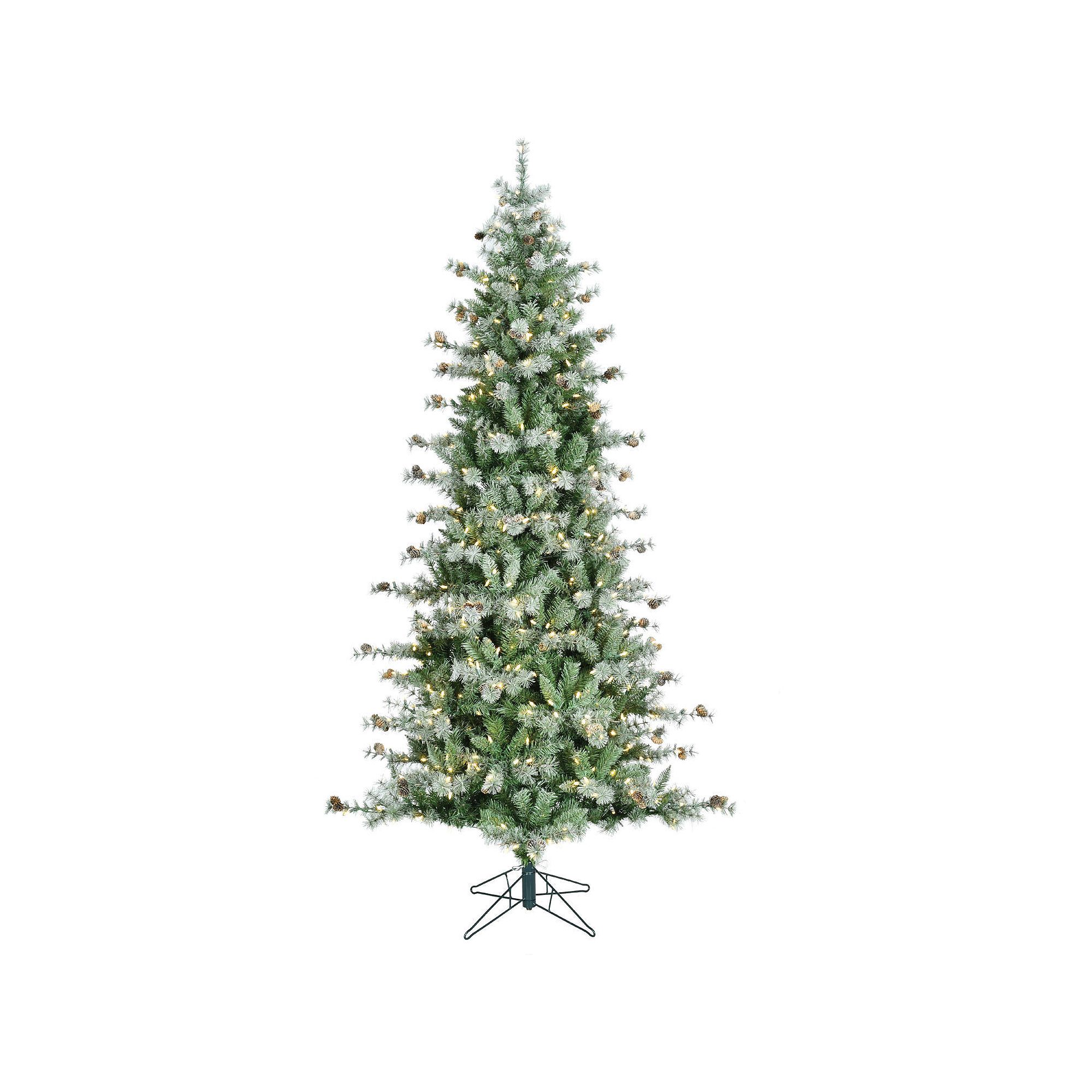 National Tree Company 6.5 ft. Buffalo Fir Slim Artificial Christmas Tree, S