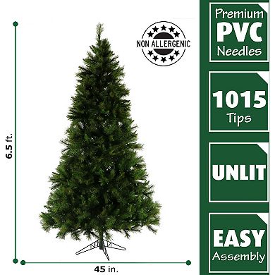 Fraser Farm Hill 6.5-ft. Canyon Pine Artificial Christmas Tree