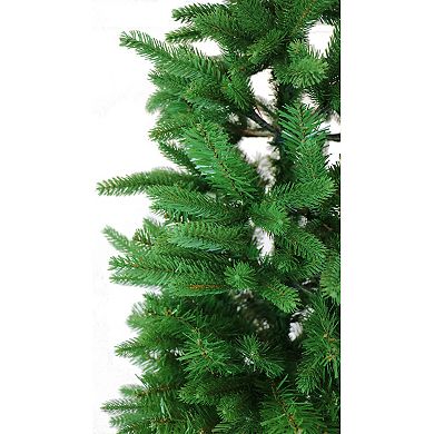 Fraser Farm Hill 7.5 ft. Carmel Pine Slim Artificial Christmas Tree