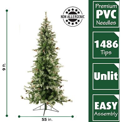 National Tree Company 9-ft. Buffalo Fir Slim Artificial Christmas Tree