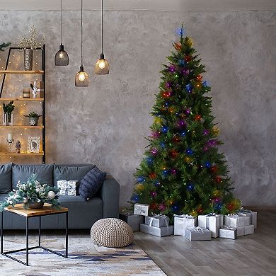 Fraser Farm Hill 7.5-ft. Canyon Pine Artificial Christmas Tree