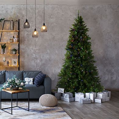 Fraser Farm Hill 7.5-ft. Canyon Pine Artificial Christmas Tree