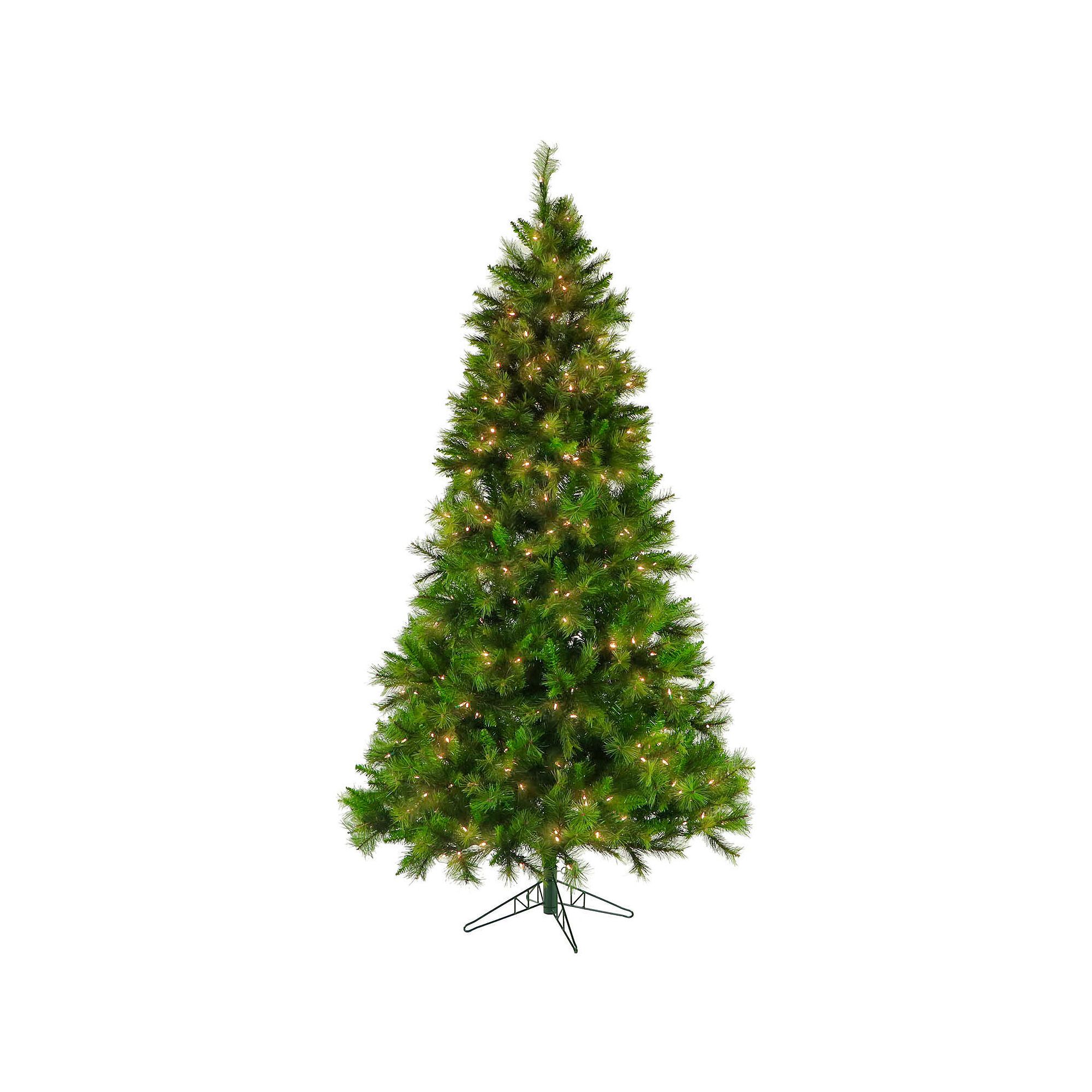 Fraser Farm Hill 7.5-ft. Canyon Pine Artificial Christmas Tree, Green