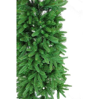Fraser Farm Hill 6.5-ft. Carmel Pine Slim Artificial Christmas Tree