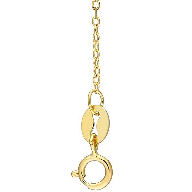 Stella Grace 18k Gold Over Silver Freshwater Cultured Pearl Infinity Lariat Necklace