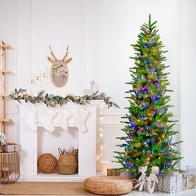 National Tree Company 9-ft. Carmel Pine Slim Artificial Christmas Tree