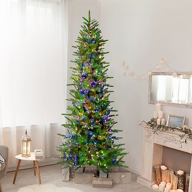 National Tree Company 9-ft. Carmel Pine Slim Artificial Christmas Tree