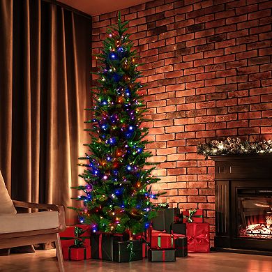 National Tree Company 9-ft. Carmel Pine Slim Artificial Christmas Tree