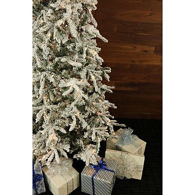 National Tree Company 7.5-ft. Flocked Mountain Pine Artificial Christmas Tree