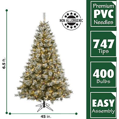 National Tree Company 6.5-ft. Homestead Pine Frosted Artificial Christmas Tree
