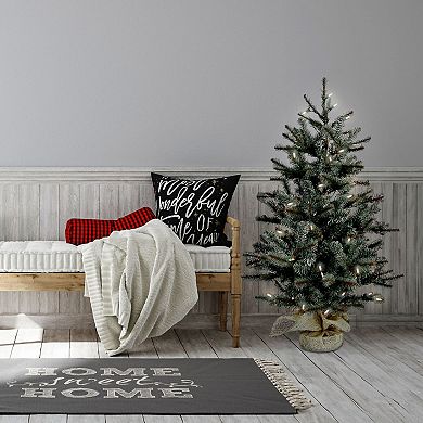 National Tree Company 4-ft. Heritage Pine Artificial Christmas Tree with Burlap Base