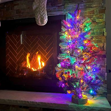 National Tree Company 3-ft. Heritage Pine Artificial Christmas Tree with Burlap Base