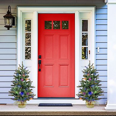 National Tree Company 3-ft. Heritage Pine Artificial Christmas Tree with Burlap Base