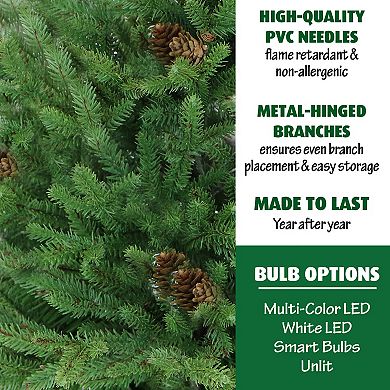 National Tree Company 3-ft. Noble Fir Artificial Christmas Tree with Metallic Urn Base