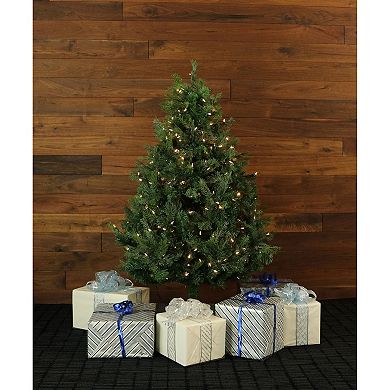 Fraser Farm Hill 5-ft. Northern Cedar Teardrop Artificial Christmas Tree
