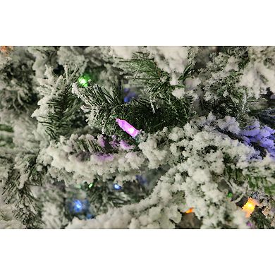 National Tree Company 9-ft. Flocked Mountain Pine Artificial Christmas Tree