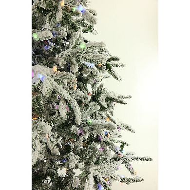 National Tree Company 9-ft. Flocked Mountain Pine Artificial Christmas Tree