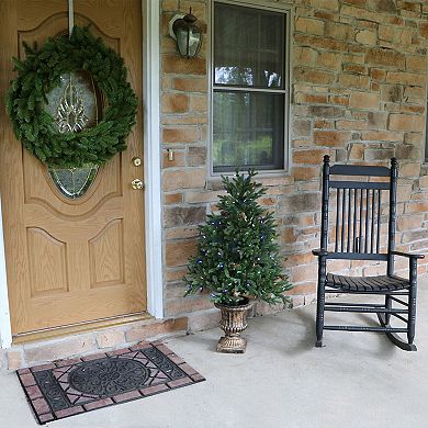 National Tree Company 4-ft. Noble Fir Artificial Christmas Tree with Metallic Urn Base