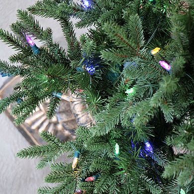National Tree Company 4-ft. Noble Fir Artificial Christmas Tree with Metallic Urn Base