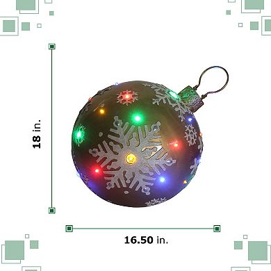 National Tree Company Indoor / Outdoor LED Christmas Ornament Floor Decor