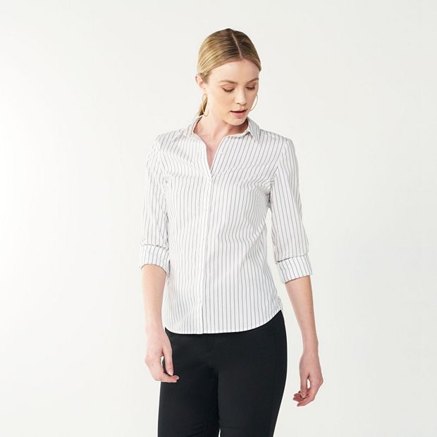 Womens dress hot sale shirts kohls