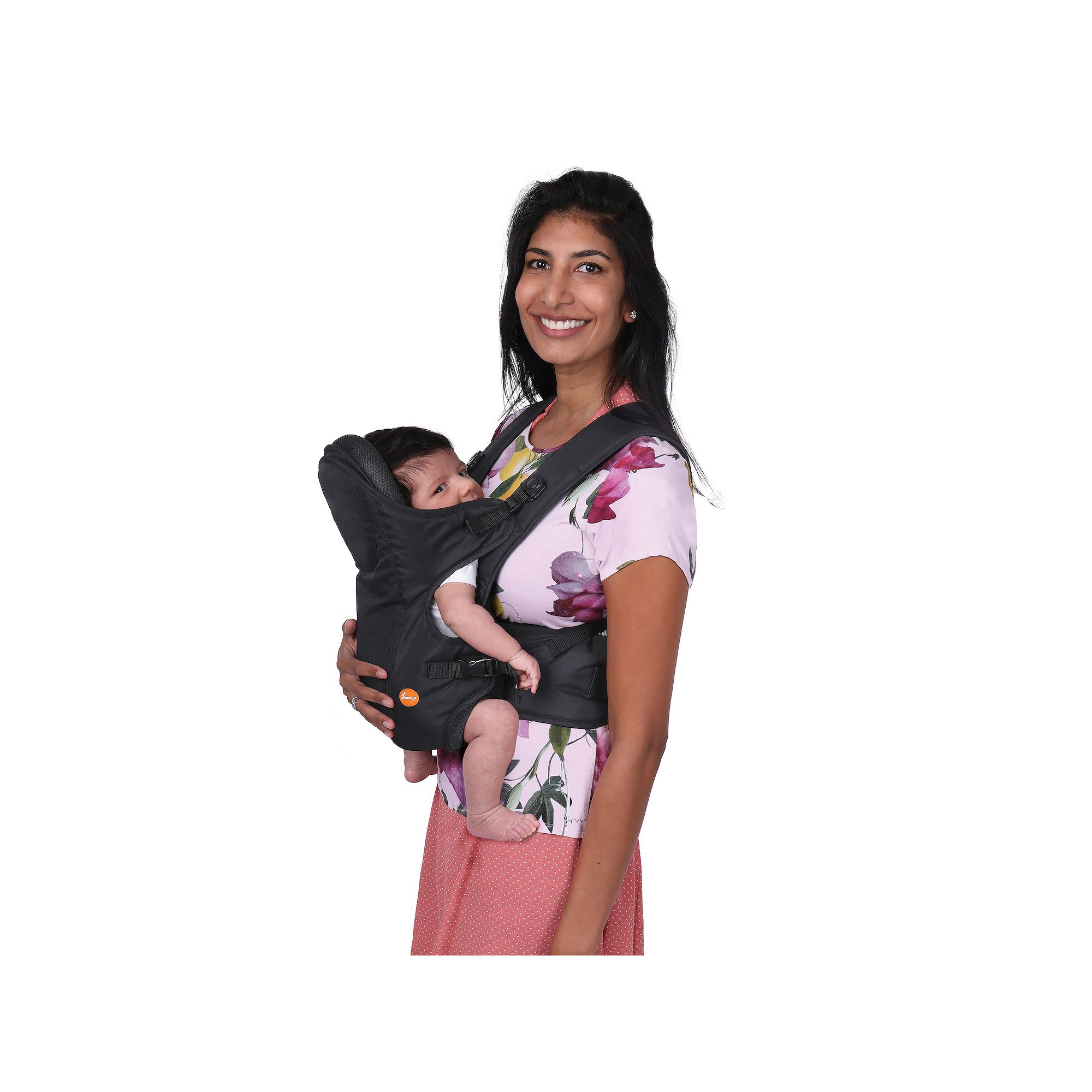 Dreambaby Manhattan 3-Position Baby Carrier, Black