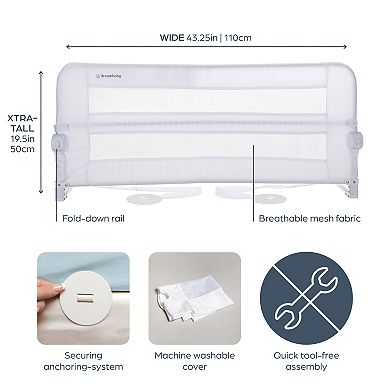 Dreambaby Dallas Fold Down Bed Rail