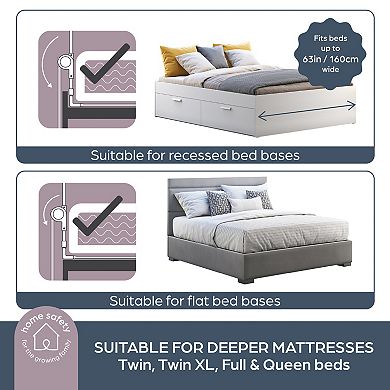 Dreambaby Dallas Fold Down Bed Rail