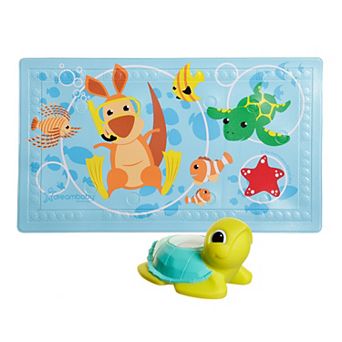 Dreambaby Anti-Slip Bath Mat with Room & Bath Thermometer