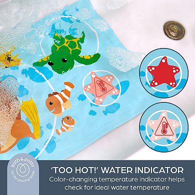 Dreambaby Anti-Slip Bath Mat with Room & Bath Thermometer