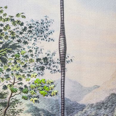 New York Botanical Garden® Tropical Paradise Throw Pillow