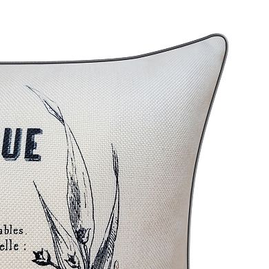 New York Botanical Garden® Tropical Paradise Throw Pillow