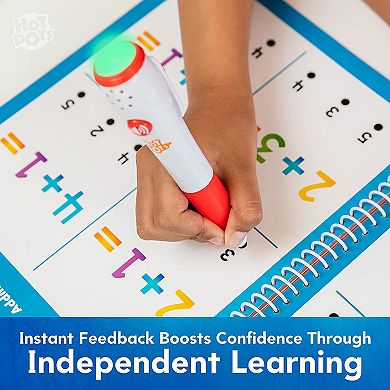Educational Insights Hot Dots Let's Learn Kindergarten Math Interactive Book!