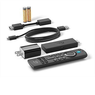 Amazon Fire TV Stick 4K with Alexa Voice Remote (includes TV controls)